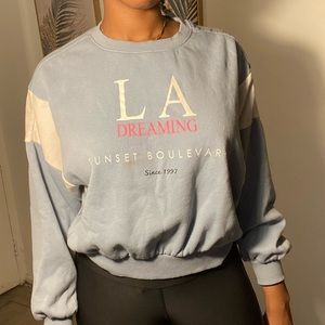 H&M LA Dreaming Sweatshirt with Motif